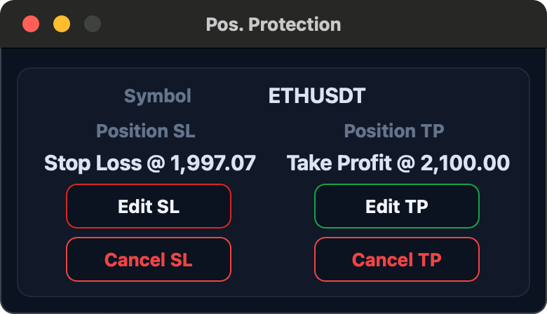 Position protection